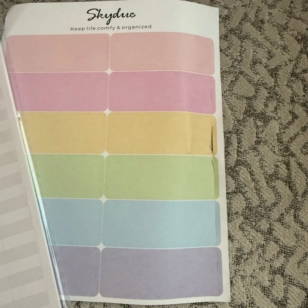 Pink Planner Organizer